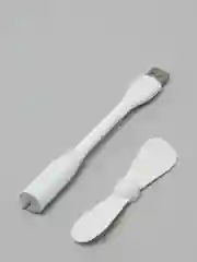 Белый usb - вентилятор с гибким корпусом, 11 см