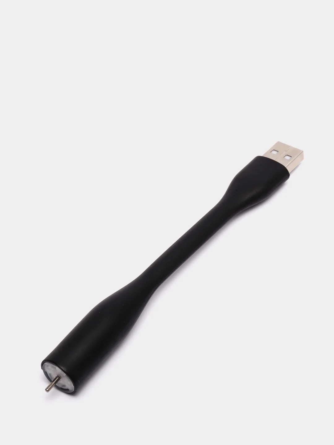 Черный usb - вентилятор с гибким корпусом, 11 см