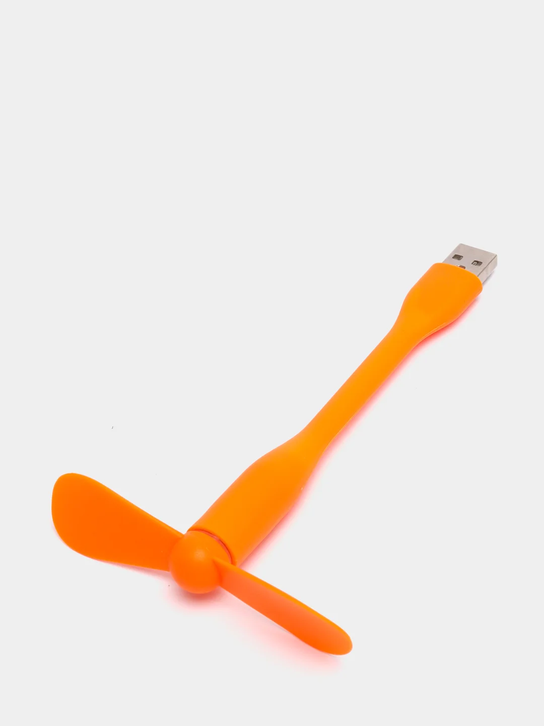 Оранжевый usb - вентилятор с гибким корпусом, 11 см