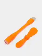 Оранжевый usb - вентилятор с гибким корпусом, 11 см