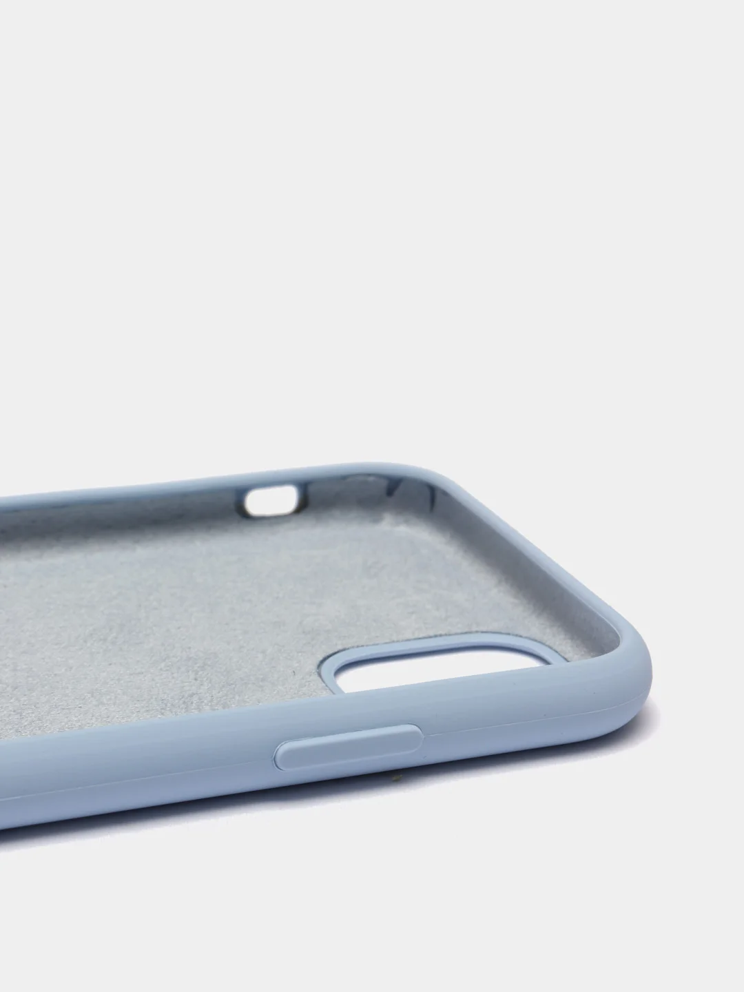 Небесно-голубой чехол Silicone Case для Apple iPhone 11 силиконовый противоударный для айфона Soft Touch