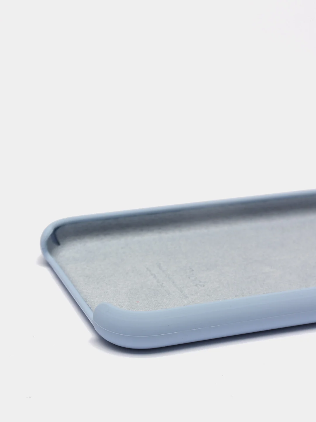 Небесно-голубой чехол Silicone Case для Apple iPhone 11 силиконовый противоударный для айфона Soft Touch