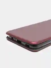 Пурпурный чехол книжка Samsung Galaxy A03s, Самсунг Галакси А03с
