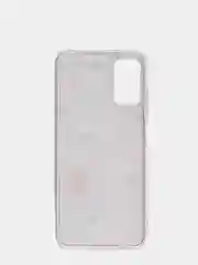Розовый чехол Xiaomi Poco M3 Pro, Redmi Note 10T силиконовый с мраморным рисунком и цветами