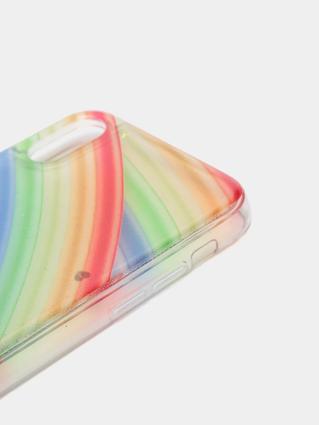 Оливковый чехол Apple iPhone XR силиконовый переливающийся жидкий с блестками