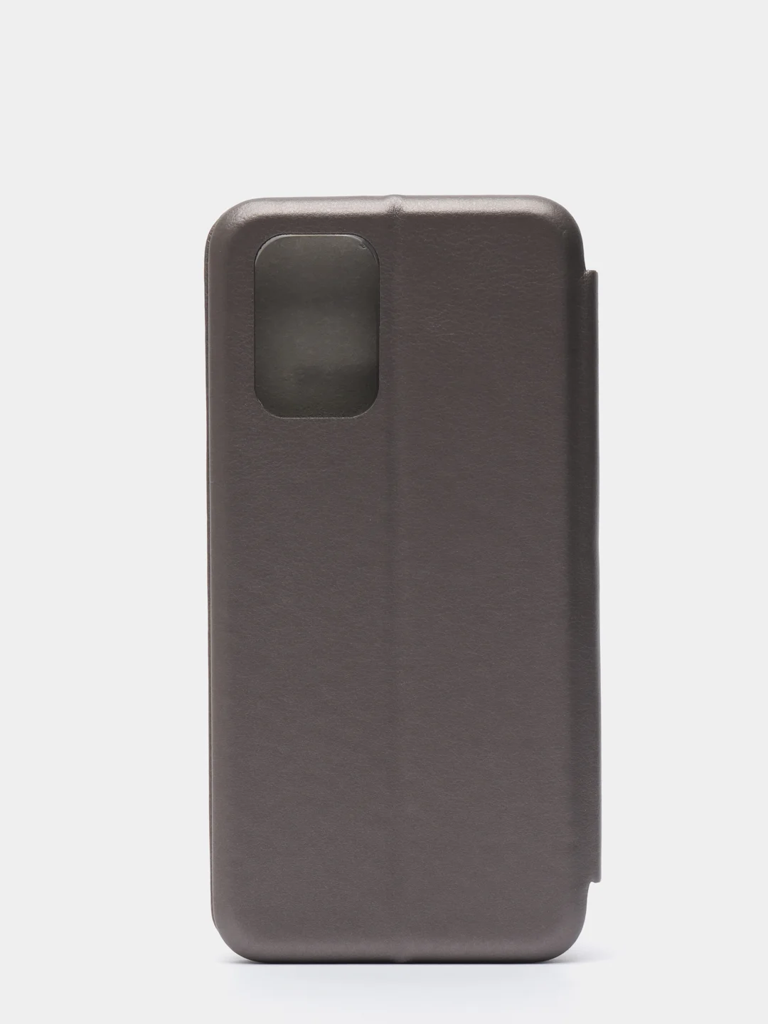 Серебряный чехол-книжка для Xiaomi Redmi Note 10 / Redmi Note 10S / Poco M5S