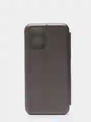 Серебряный чехол-книжка для Xiaomi Redmi Note 10 /  Redmi Note 10S / Poco M5S