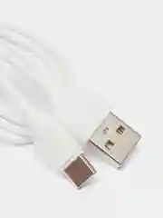 Белый кабель для зарядки и передачи данных Borofone BX19 Type-C