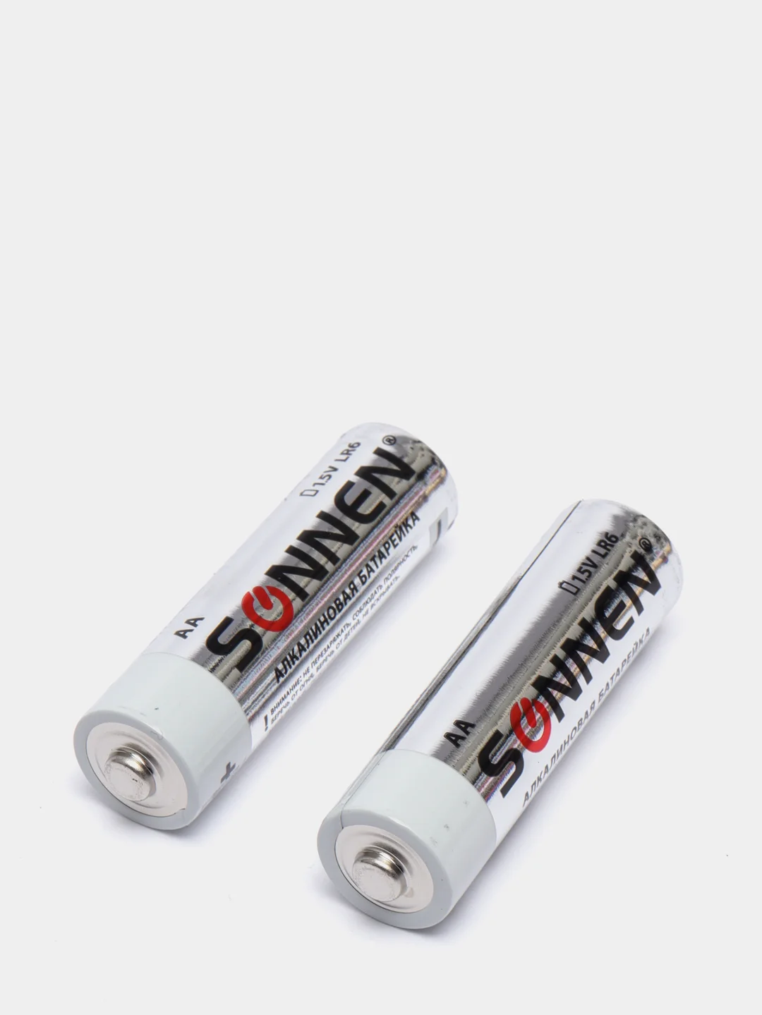 Батарейки SONNEN Alkaline AA LR6 15A алкалиновые, пальчиковые 2шт в блистере