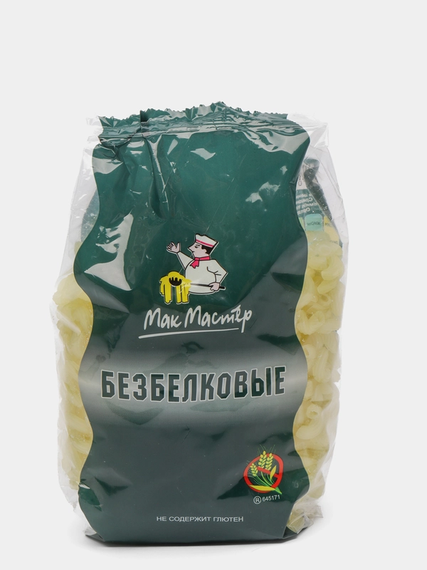 Макаронные изделия "МакМастер", макароны безбелковые рифленая трубочка, 300 гр