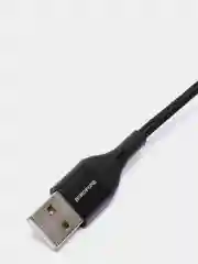 Черный кабель USB Borofone BU10 Pineapple, Type-C, 1.2 м