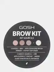 Палетка для моделирования бровей GOSH, тон 001, 3.32 г