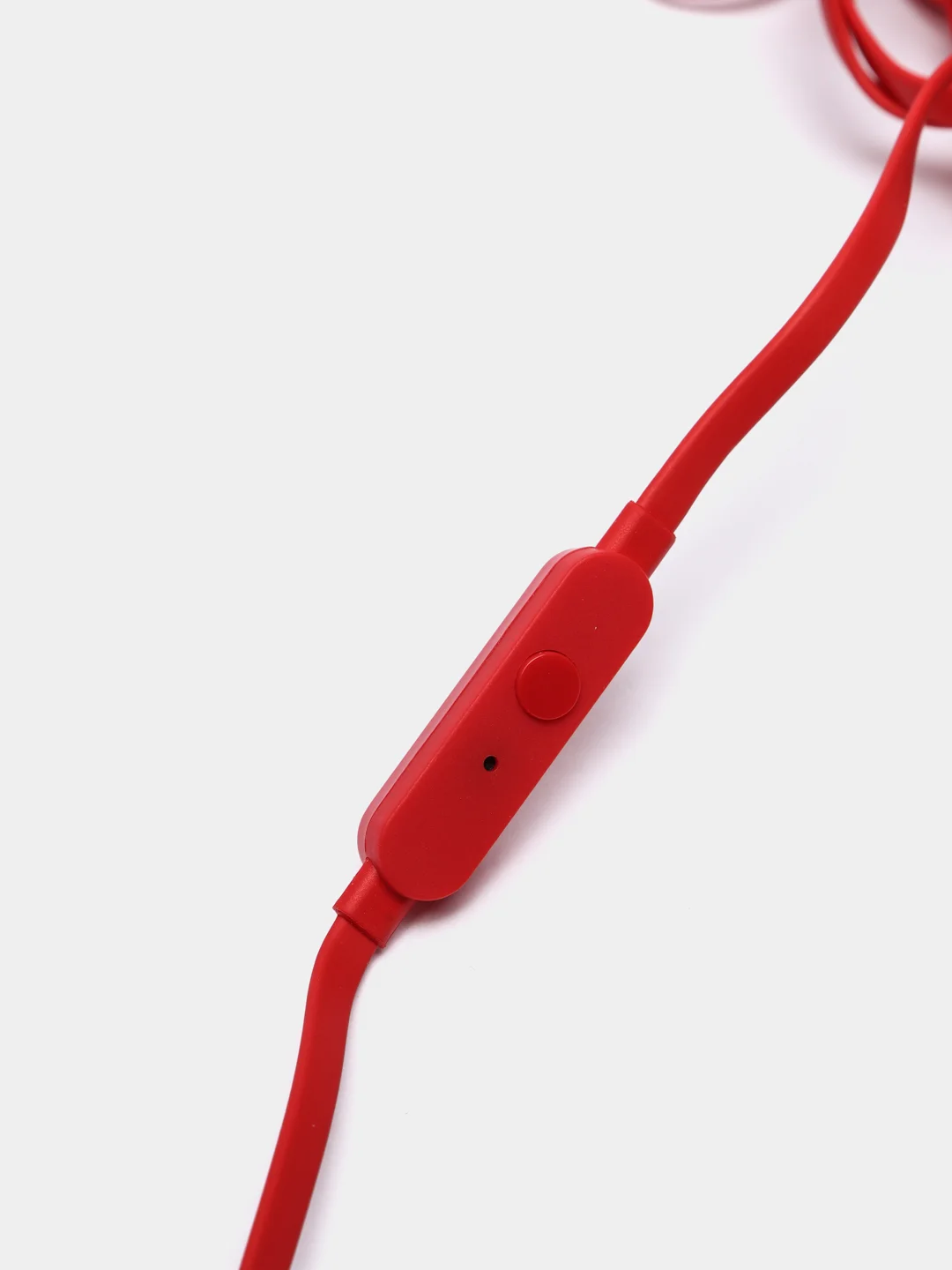 Красный наушники с микрофоном JBL T110