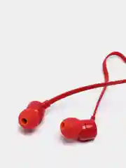 Красный наушники с микрофоном JBL T110