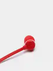 Красный наушники с микрофоном JBL T110