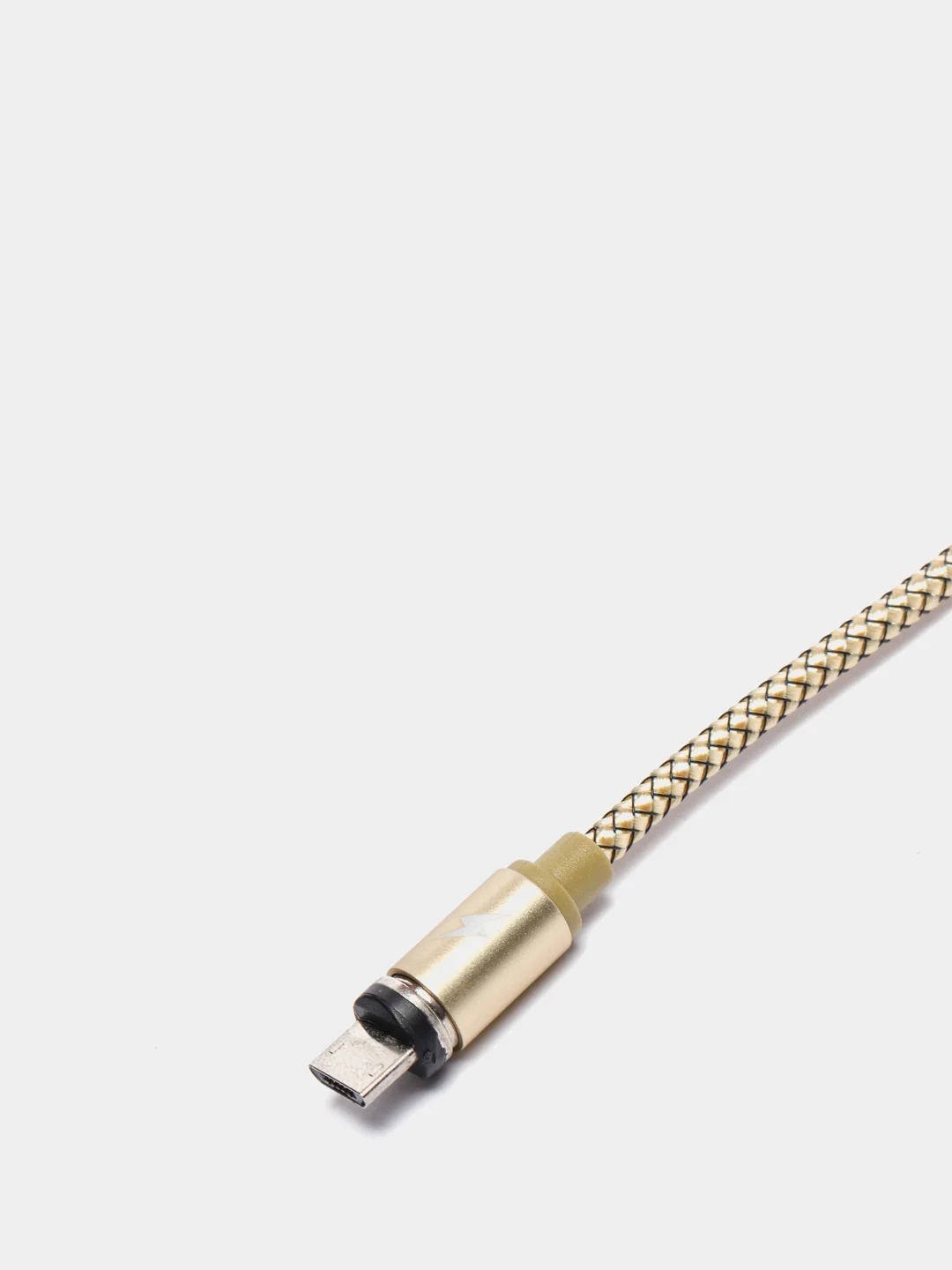 Золотой кабель зарядки магнитный MicroUSB REMAX Gravity series Data Cable RC-095m