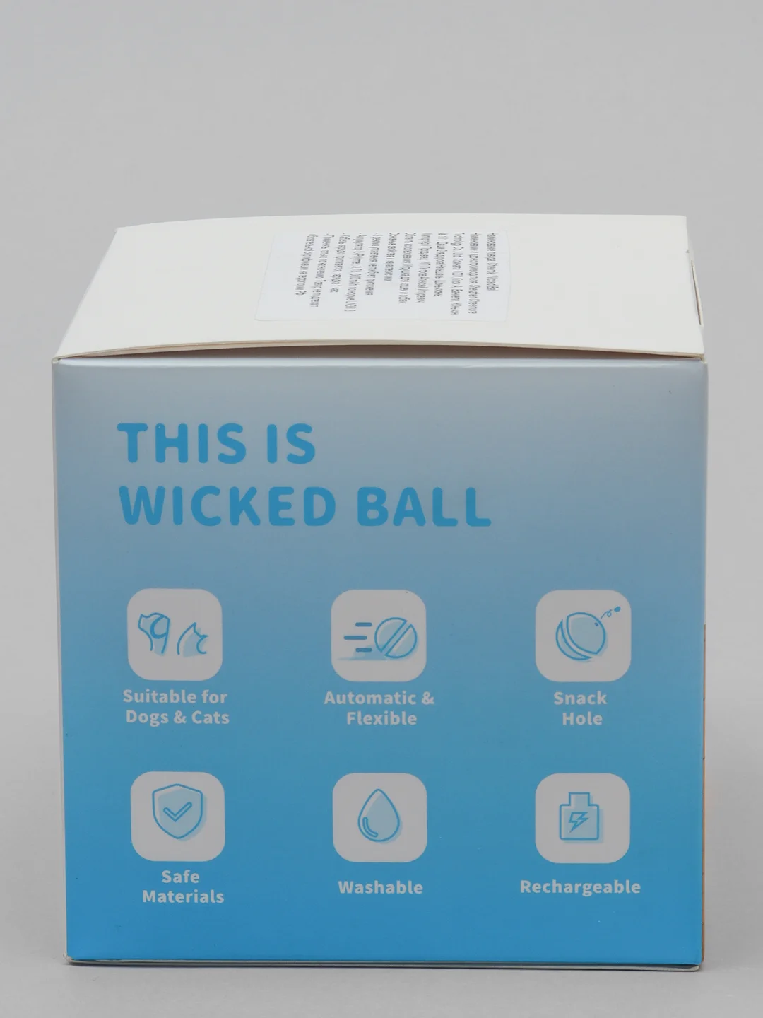 Интерактивная игрушка для собак, мячик Cheerble Wicked Ball Cyclone