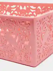 Голубой корзина ажурная 32х18х11 см