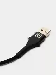 Черный usb кабель Twitch быстрый заряд Qualcomm 3.0 micro, type c, Apple lightning.
