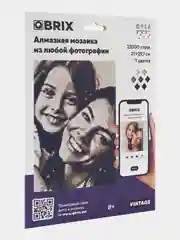 Алмазная мозаика по твоей фотографии Qbrix Vintage