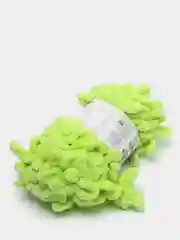 Салатовый пряжа Alize Puffy, микрополиэстер, 100 г, 9.5 м