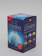 Голубой набор для выращивания кристаллов "Кристаллический ежик" / Набор детский для опытов