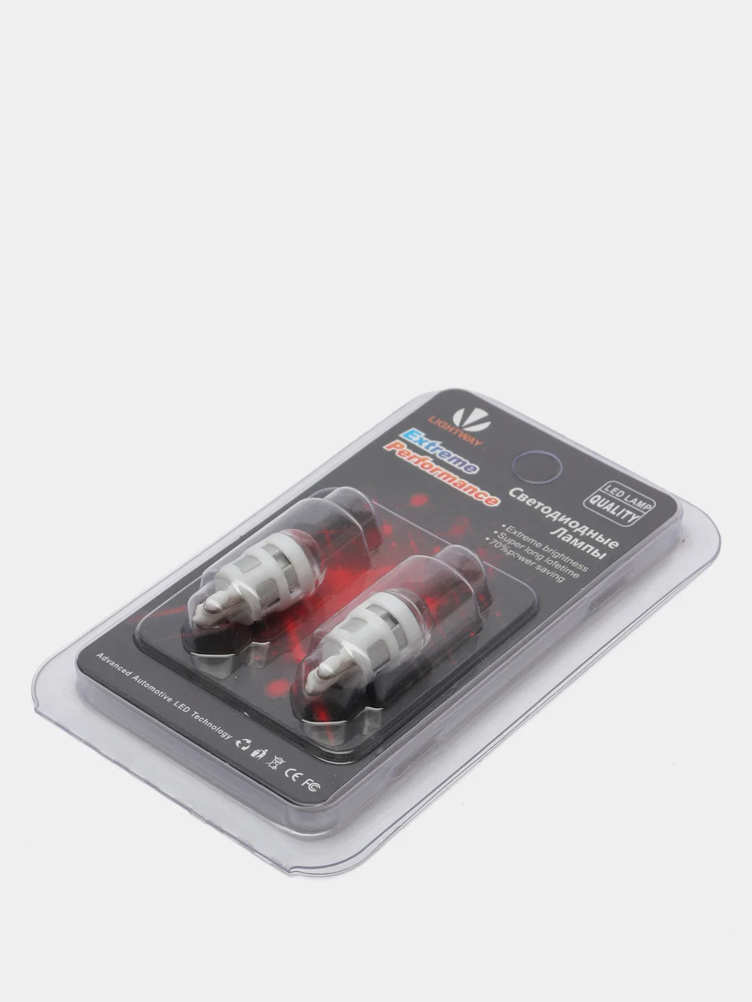 Автомобильные светодиодные лампы W5W SMD 3030, 3W, 2 штуки
