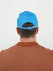 Голубой бейсболка однотонная, унисекс