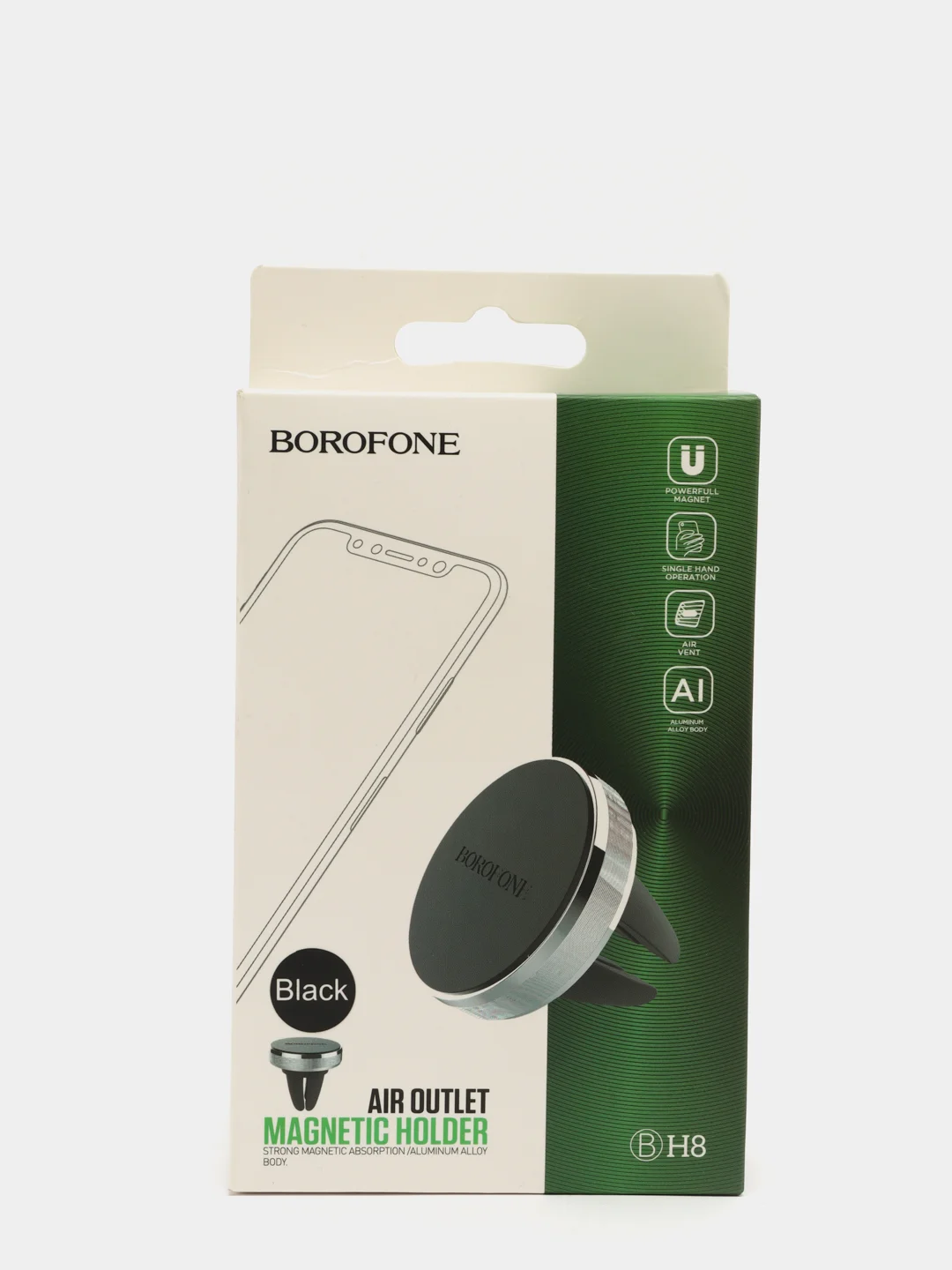 Держатель BOROFONE BH8, чёрный