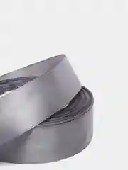 Серый лента атласная 25мм, рулон 22м (25ярд)