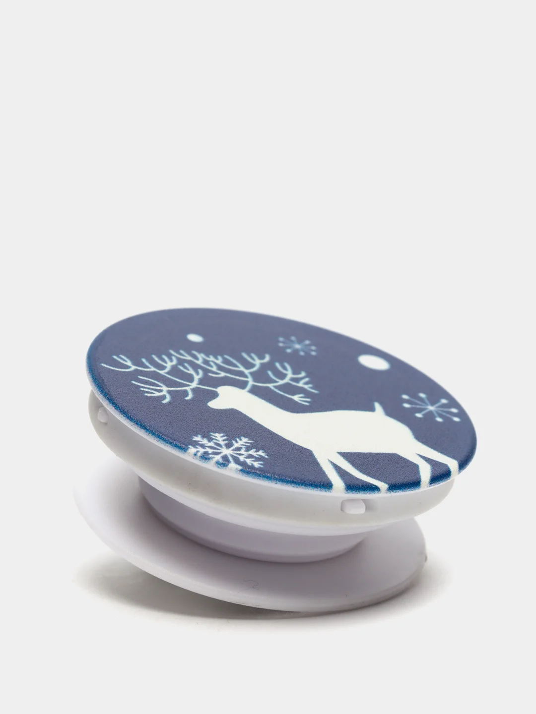 Прозрачный попсокет Popsocket держатель для телефона и наушников, космос луна месяц свет небо звезда
