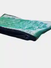 Лесной зеленый кошелек женский, монетница, текстильная