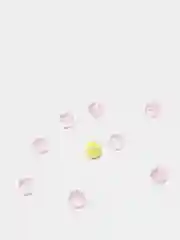 Розовый бусины рондели, граненые, стеклянные