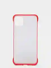 Красный чехол для Apple iPhone 11 Pro Max, прозрачный с держателем