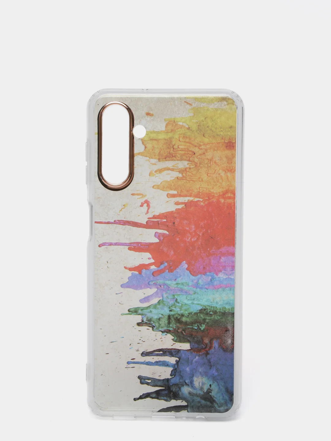 Индиго чехол Samsung Galaxy A13 5G (Самсунг Галакси А13) / Galaxy A04S прозрачный с рисунком