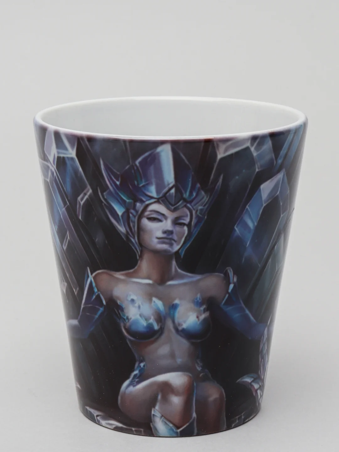 Кружка Латте CoolPodarok Kings bounty the legend "Девушка на ледяном троне"
