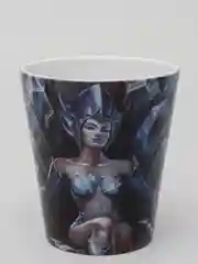 Кружка Латте CoolPodarok Kings bounty the legend "Девушка на ледяном троне"