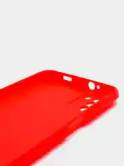 Красный чехол для Xiaomi Poco M3 силиконовый