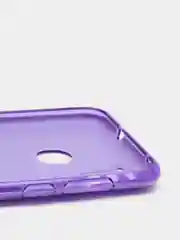 Фиолетовый чехол Samsung Galaxy A11 / M11, Галакси А11 / М11  блестящий сияющий с защитой камеры