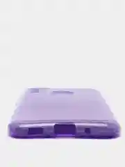 Фиолетовый чехол Samsung Galaxy A11 / M11, Галакси А11 / М11  блестящий сияющий с защитой камеры