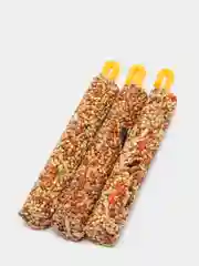 Палочки (лакомство) для крупных грызунов медовый микс HAPPY JUNGLE, 3 шт 90 г