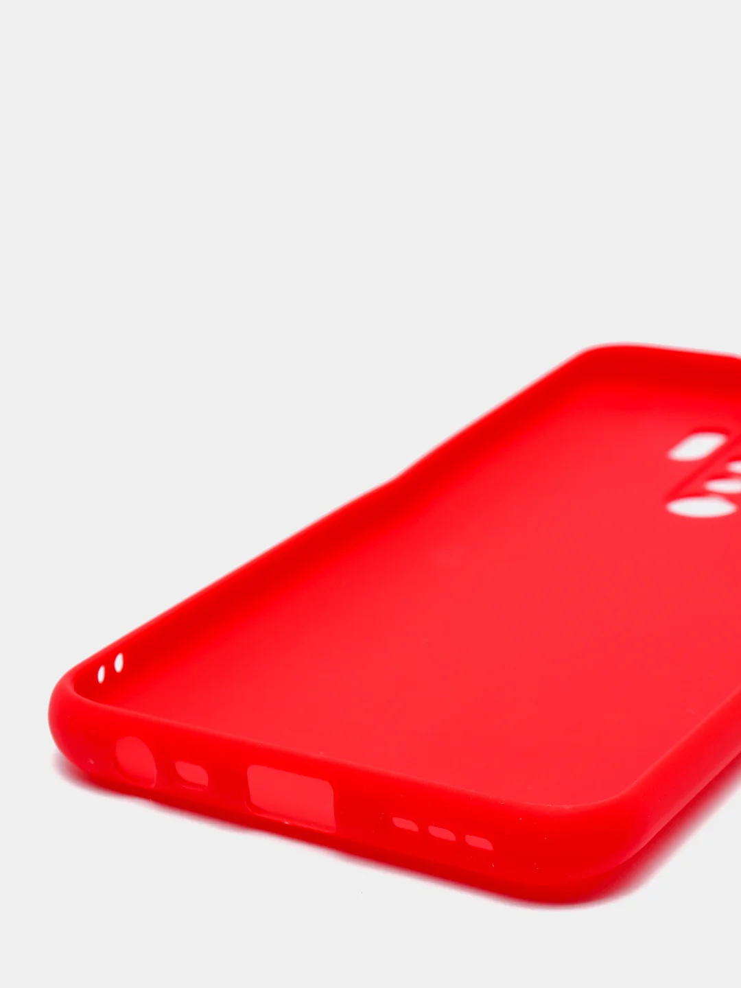 Красный чехол Xiaomi Redmi 9 силиконовый