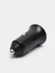 Черный автомобильное зарядное устройство SZX, 2 USB выхода, 2.4А, 2 цвета