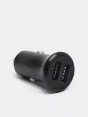 Черный автомобильное зарядное устройство SZX, 2 USB выхода, 2.4А, 2 цвета