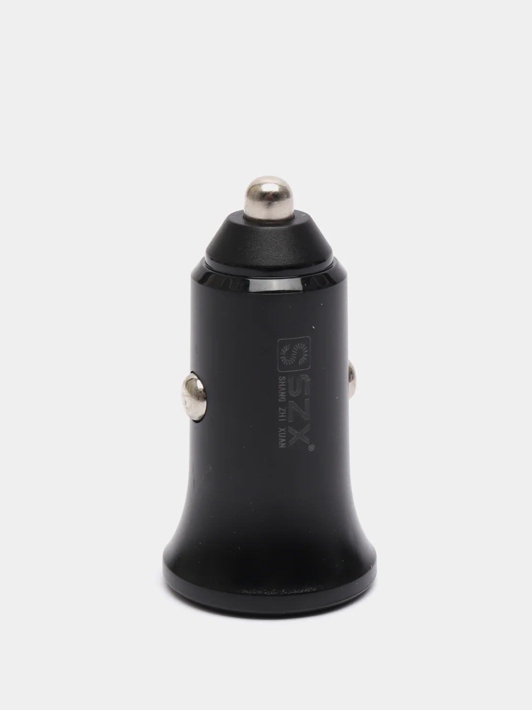 Черный автомобильное зарядное устройство SZX, 2 USB выхода, 2.4А, 2 цвета