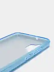 Голубой чехол Samsung Galaxy A32 4G, Самсунг Галакси А32  блестящий сияющий