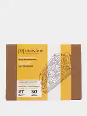 Головоломка-лабиринт UNIWOOD "Мышка в сыре", сборная модель, 3D
