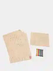 Деревянный конструктор UNIWOOD Верблюд с карандашами/ Сборная модель/ 3D конструктор