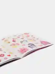 Розовый раскраска по номерам, с наклейками