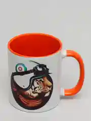 Кружка CoolPodarok "Животные. Тигр в шлеме"